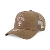 NEW ERA OUTDOOR NATURAL LOGO KHAKI 9FORTY AF TRUCKER CAP