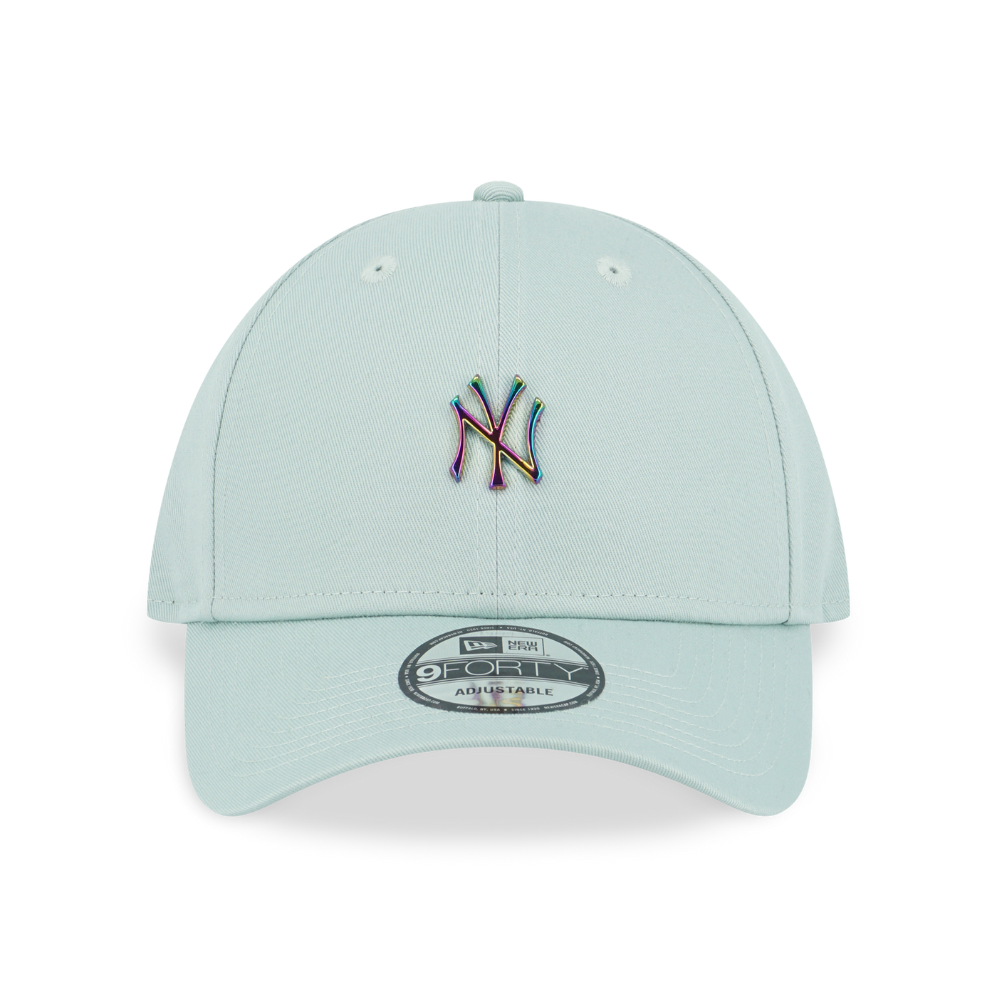 NEW YORK YANKEES MLB METAL BADGE FRESH MINT 9FORTY CAP