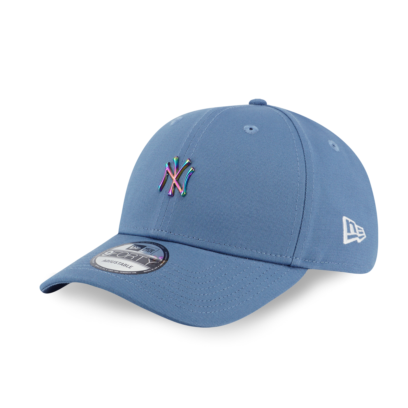 NEW YORK YANKEES MLB METAL BADGE FADED BLUE 9FORTY CAP