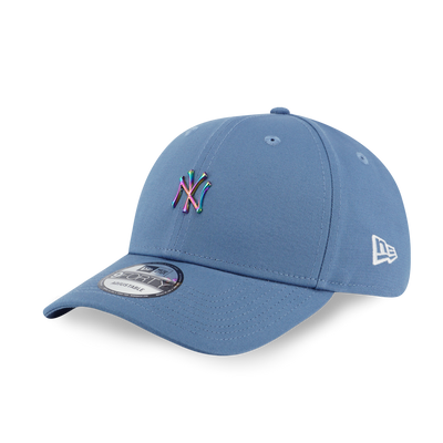 NEW YORK YANKEES MLB METAL BADGE FADED BLUE 9FORTY CAP