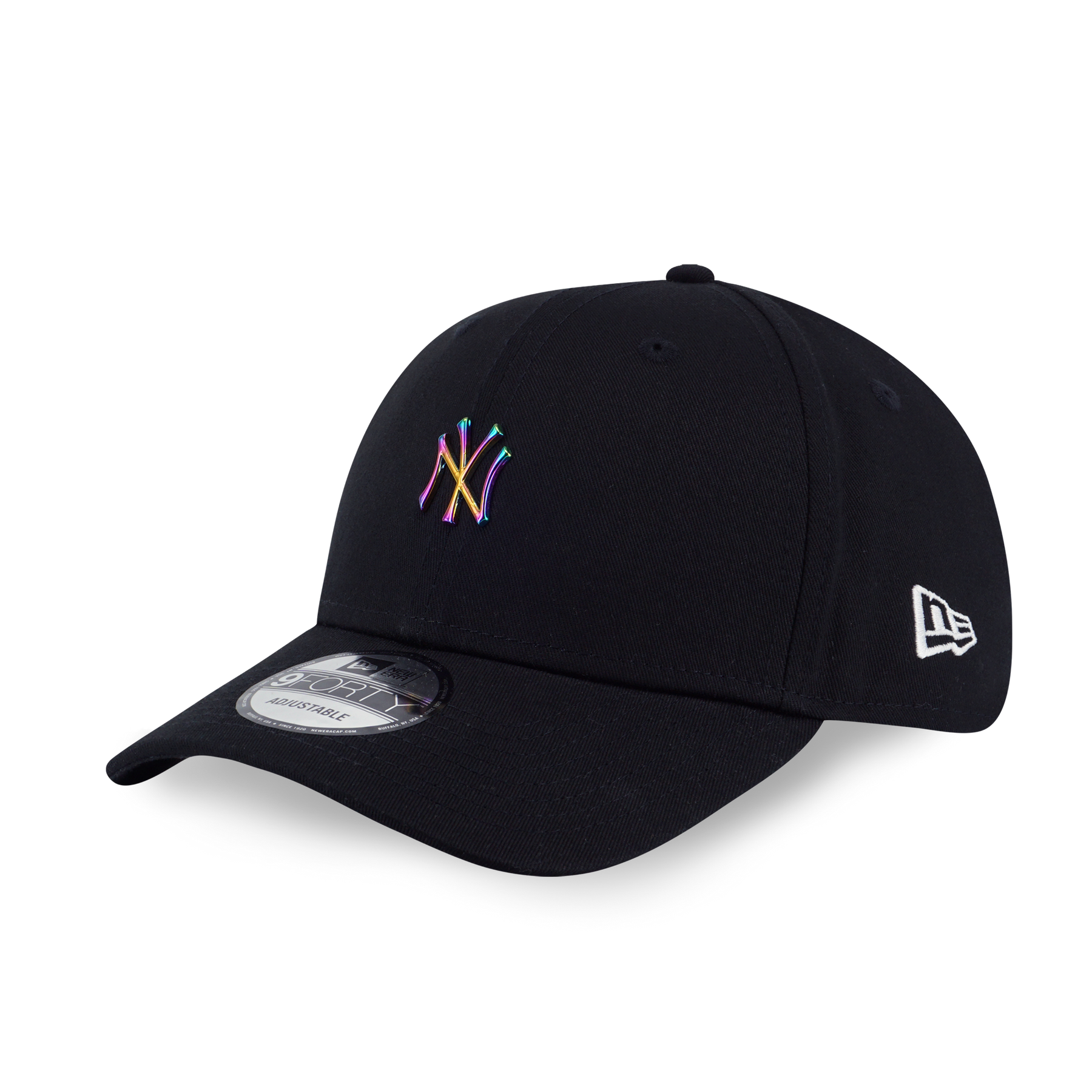 New Era Cap Metal Logo NEW YORK YANKEES MLB METAL BADGE BLACK