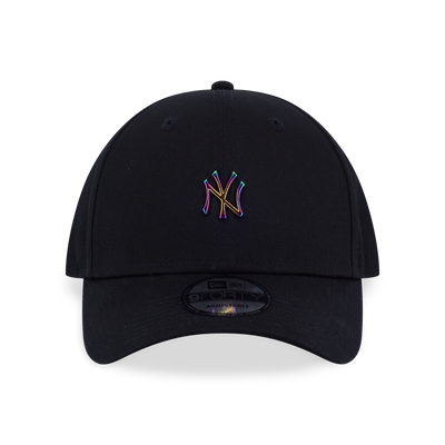 NEW YORK YANKEES MLB METAL BADGE BLACK 9FORTY CAP