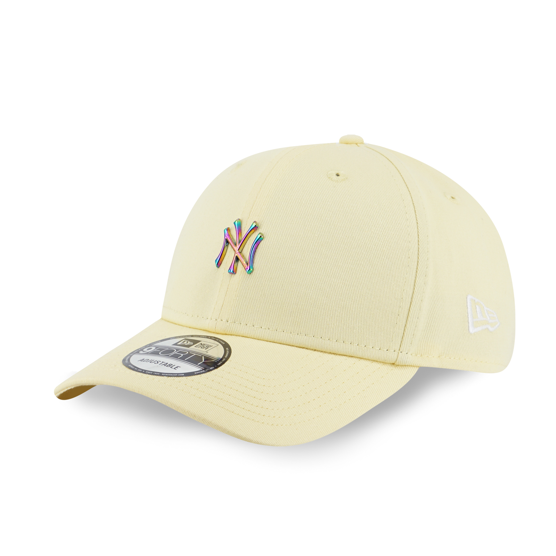 NEW YORK YANKEES MLB METAL BADGE BABY YELLOW 9FORTY CAP New Era Hong Kong new-york-yankees-mlb-metal-badge-baby-yellow-9forty-cap-new-era-hong-kong