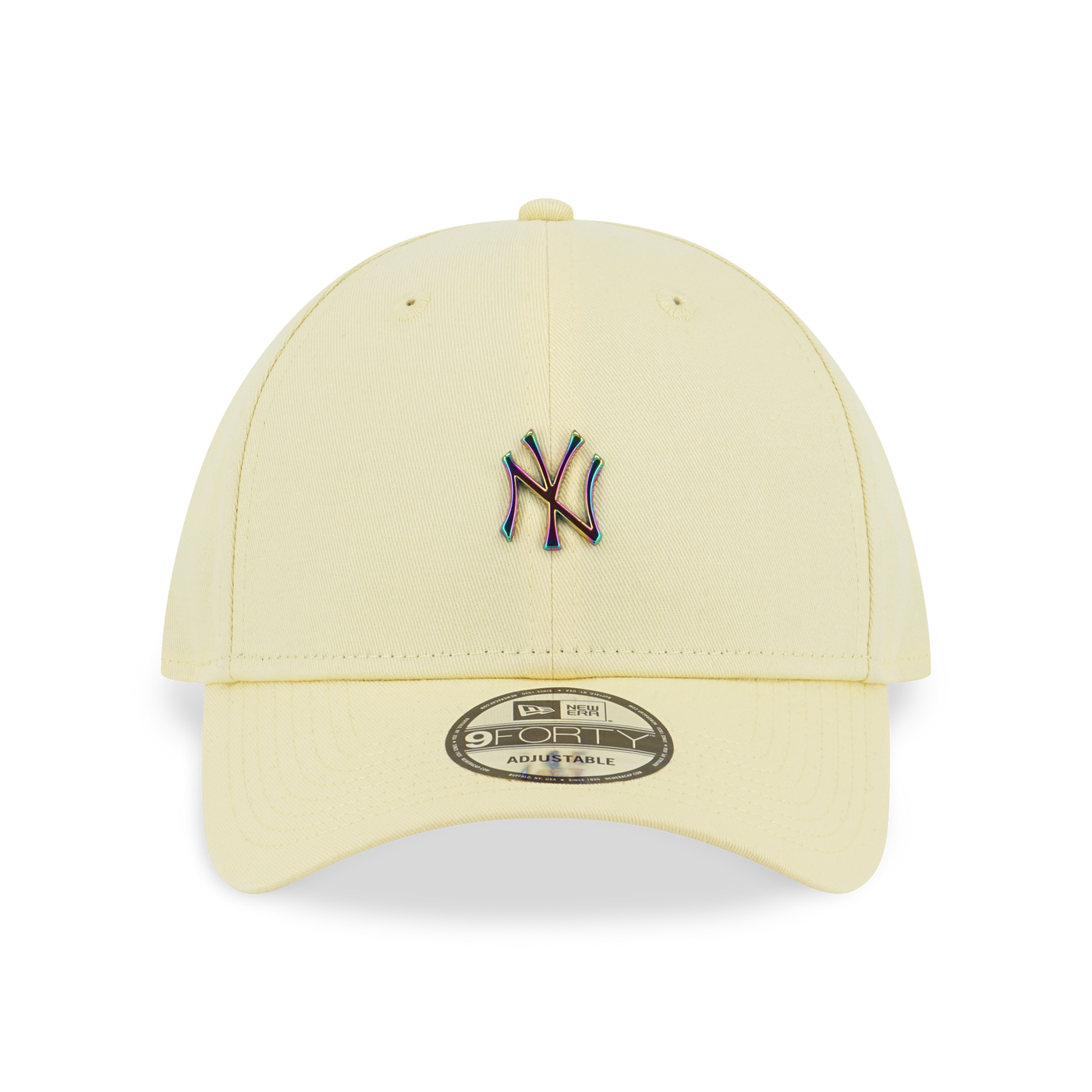 NEW YORK YANKEES MLB METAL BADGE BABY YELLOW 9FORTY CAP