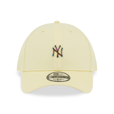 NEW YORK YANKEES MLB METAL BADGE BABY YELLOW 9FORTY CAP