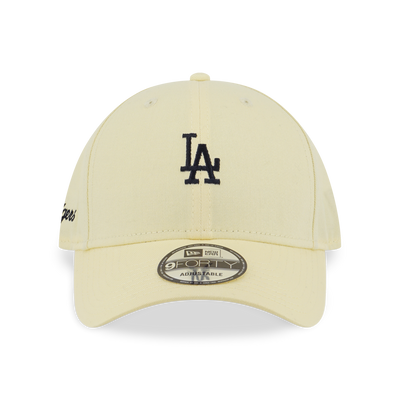 LOS ANGELES DODGERS COLOR ERA SMALL LOGO BABY YELLOW 9FORTY CAP