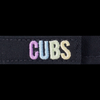 CHICAGO CUBS LIGHT RAINBOW LAYERED LOGO BLACK 9TWENTY CAP