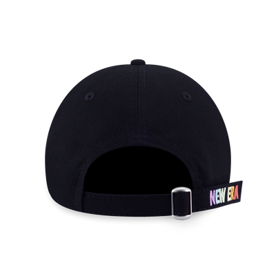 NEW ERA LIGHT RAINBOW LAYERED LOGO BLACK 9TWENTY CAP
