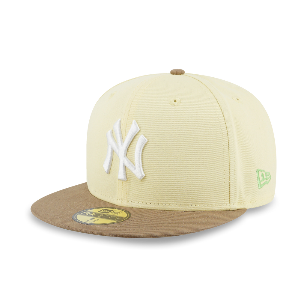 59FIFTY PACK LEMON TEA NEW YORK YANKEES COOPERSTOWN KHAKI VISOR BABY New Era Hong Kong