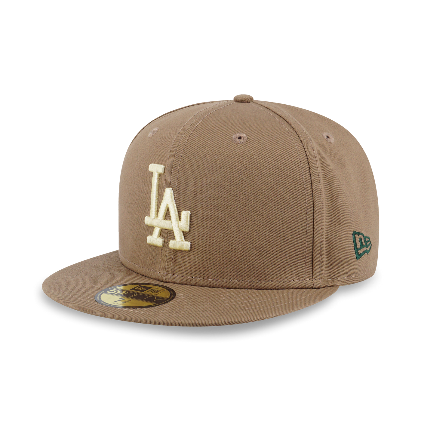 59FIFTY PACK - LEMON TEA LOS ANGELES DODGERS COOPERSTOWN KHAKI 59FIFTY CAP