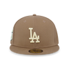 59FIFTY PACK - LEMON TEA LOS ANGELES DODGERS COOPERSTOWN KHAKI 59FIFTY CAP