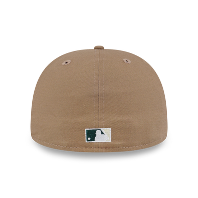 59FIFTY PACK - LEMON TEA LOS ANGELES DODGERS COOPERSTOWN KHAKI 59FIFTY CAP