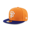 59FIFTY PACK - ALOHA SAN FRANCISCO GIANTS COOPERSTOWN ORANGE 59FIFTY CAP