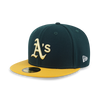 59FIFTY PACK - ALOHA OAKLAND ATHLETICS COOPERSTOWN DARK GREEN 59FIFTY CAP