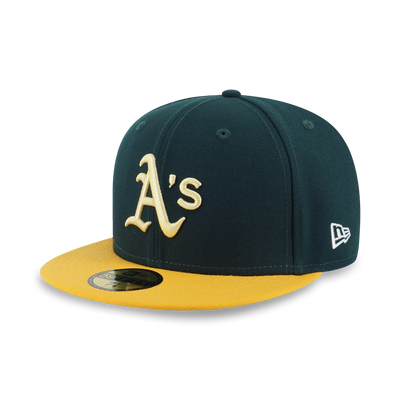 59FIFTY PACK - ALOHA OAKLAND ATHLETICS COOPERSTOWN DARK GREEN 59FIFTY CAP