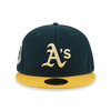 59FIFTY PACK - ALOHA OAKLAND ATHLETICS COOPERSTOWN DARK GREEN 59FIFTY CAP