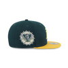 59FIFTY PACK - ALOHA OAKLAND ATHLETICS COOPERSTOWN DARK GREEN 59FIFTY CAP