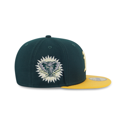 59FIFTY PACK - ALOHA OAKLAND ATHLETICS COOPERSTOWN DARK GREEN 59FIFTY CAP