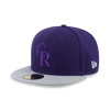 59FIFTY PACK - ALOHA COLORADO ROCKIES COOPERSTOWN PURPLE 59FIFTY CAP