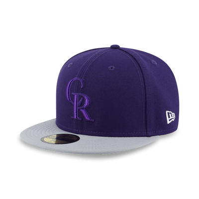 59FIFTY PACK - ALOHA COLORADO ROCKIES COOPERSTOWN PURPLE 59FIFTY CAP