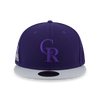 59FIFTY PACK - ALOHA COLORADO ROCKIES COOPERSTOWN PURPLE 59FIFTY CAP