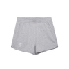 NEW ERA ESSENTIAL HEATHER GRAY WOMEN KNIT SHORTS