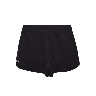 NEW ERA ESSENTIAL HEATHER BLACK WOMEN KNIT SHORTS