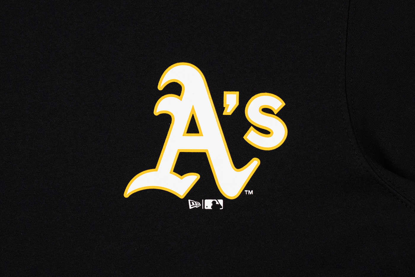 OAKLAND ATHLETICS COOPERSTOWN GAME DAY BLACK SHORT SLEEVE T-SHIRT
