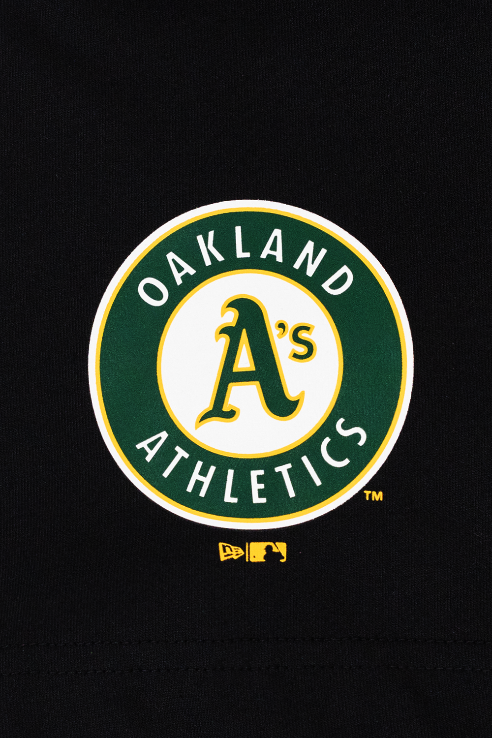 OAKLAND ATHLETICS COOPERSTOWN GAME DAY BLACK SHORT SLEEVE T-SHIRT