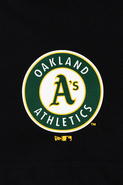 OAKLAND ATHLETICS COOPERSTOWN GAME DAY BLACK SHORT SLEEVE T-SHIRT