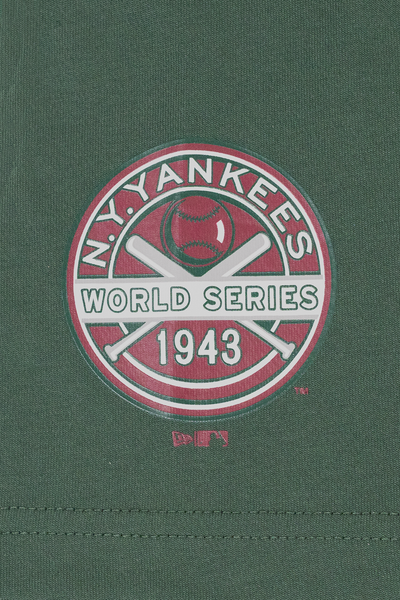 NEW YORK YANKEES COOPERSTOWN GAME DAY DARK GREEN SHORT SLEEVE T-SHIRT