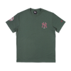 NEW YORK YANKEES COOPERSTOWN GAME DAY DARK GREEN SHORT SLEEVE T-SHIRT