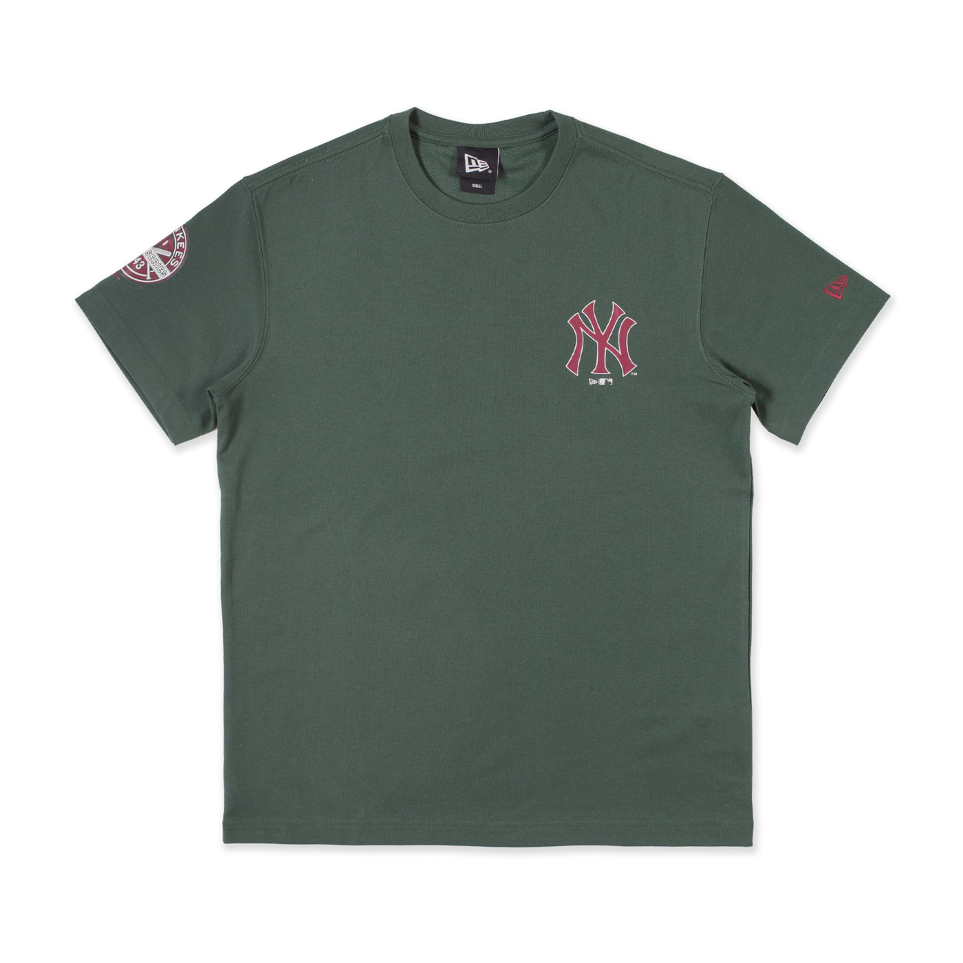 NEW YORK YANKEES COOPERSTOWN GAME DAY DARK GREEN SHORT SLEEVE T-SHIRT