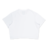 NEW ERA BASIC WHITE WOMEN CROP TEE