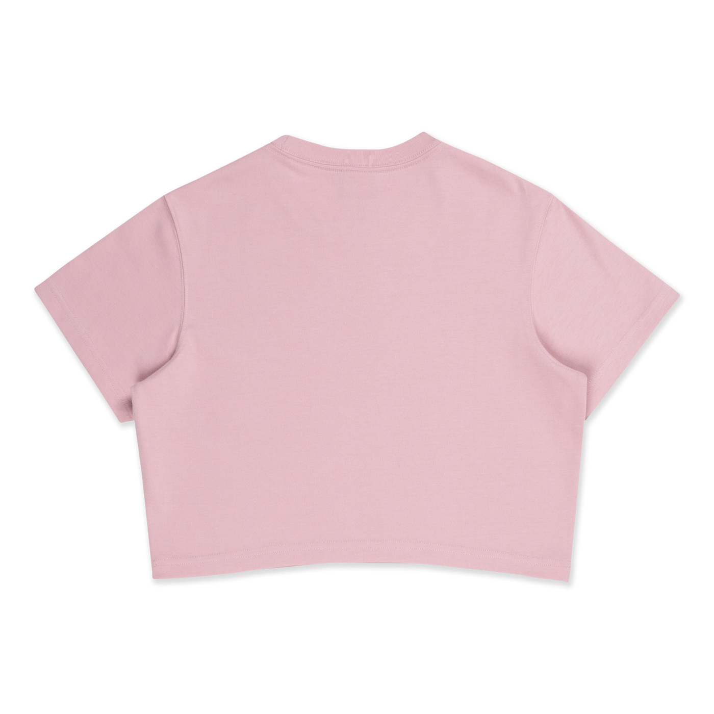 NEW ERA BASIC PINK WOMEN CROP TEE