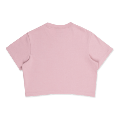 NEW ERA BASIC PINK WOMEN CROP TEE