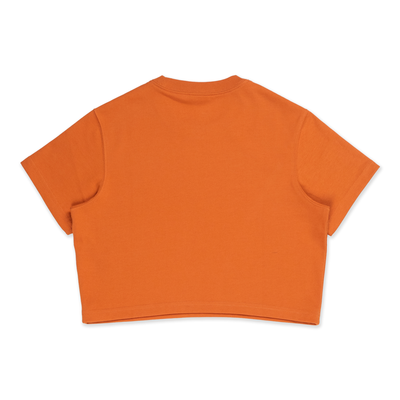 NEW ERA BASIC ORANGE WOMEN CROP TEE