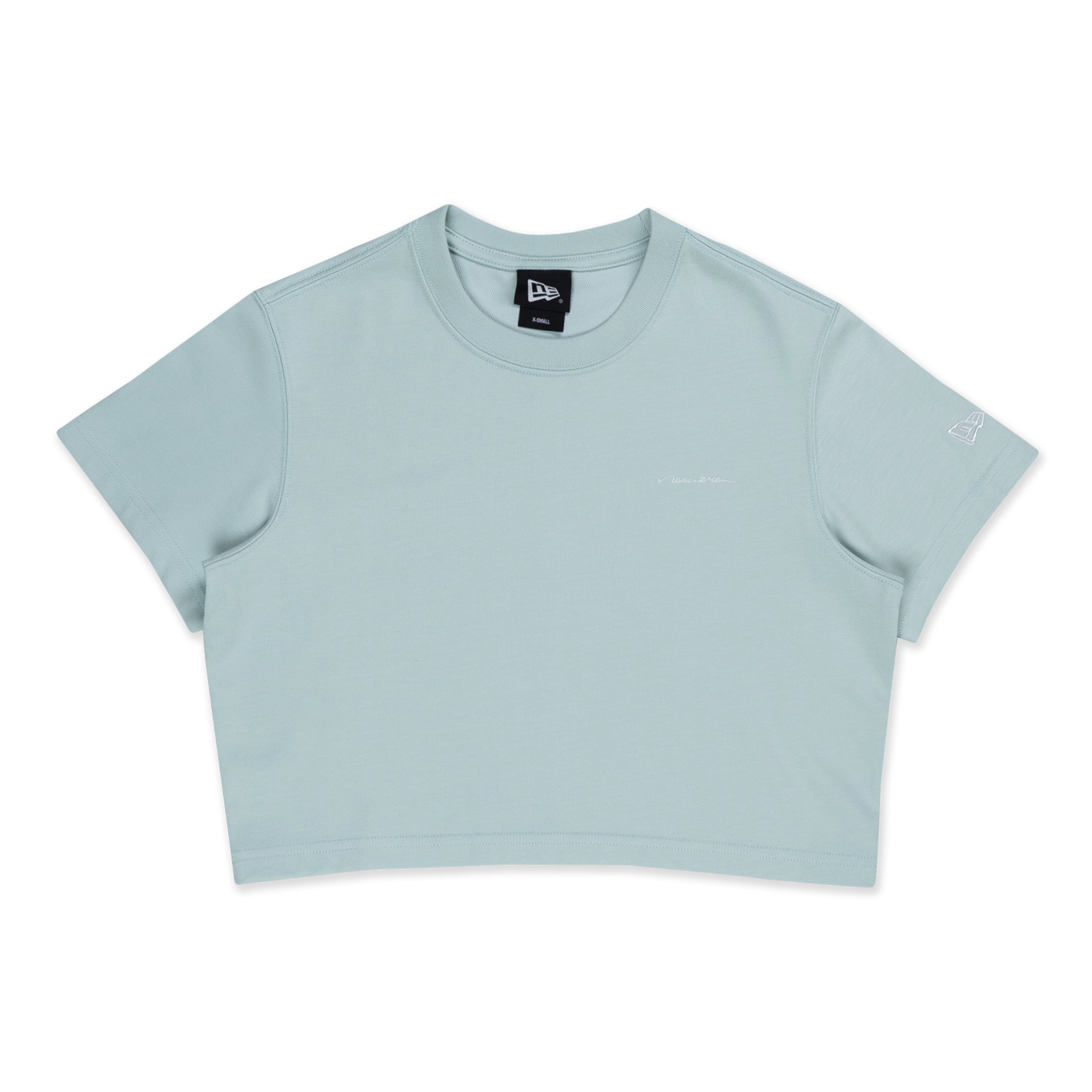 NEW ERA BASIC MINT WOMEN CROP TEE