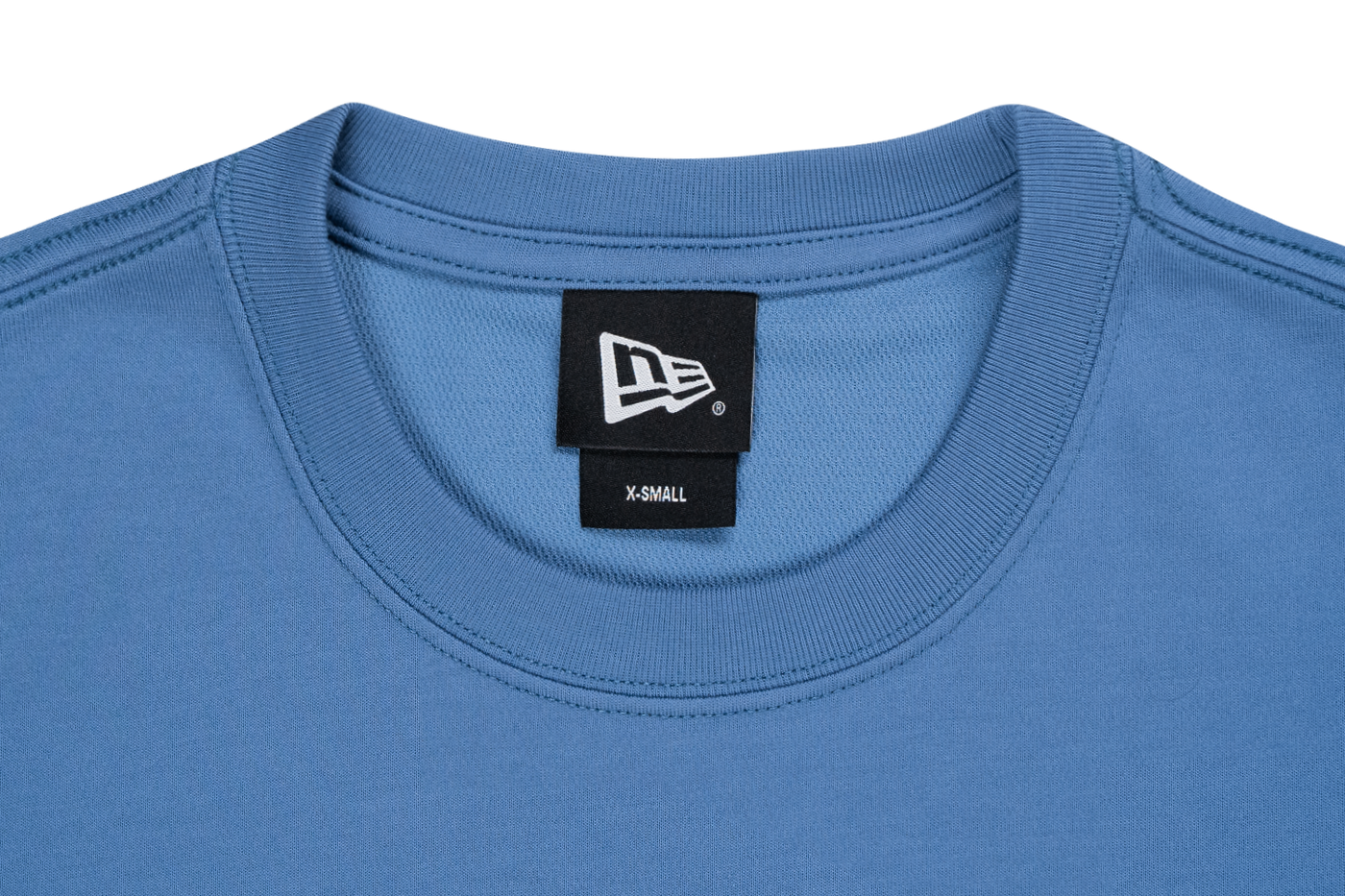 NEW ERA BASIC BLUE WOMEN CROP TEE