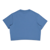 NEW ERA BASIC BLUE WOMEN CROP TEE