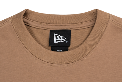 NEW ERA SCRIPT LOGO KHAKI SHORT SLEEVE T-SHIRT