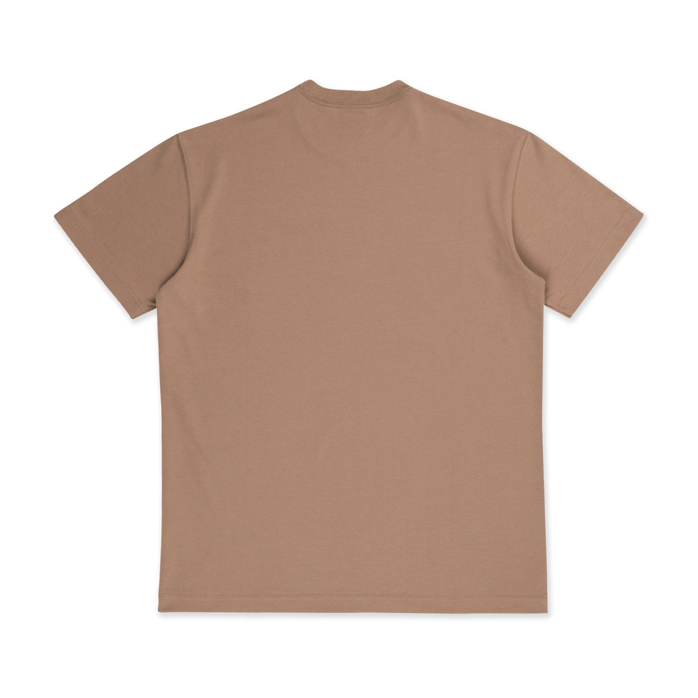 NEW ERA SCRIPT LOGO KHAKI SHORT SLEEVE T-SHIRT