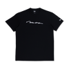 NEW ERA SCRIPT LOGO BLACK SHORT SLEEVE T-SHIRT