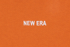 NEW ERA BASIC LOGO ORANGE SHORT SLEEVE T-SHIRT