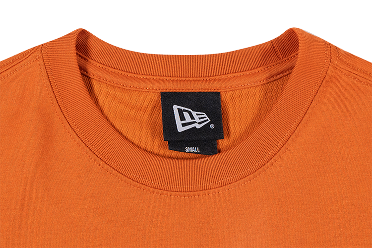 NEW ERA BASIC LOGO ORANGE SHORT SLEEVE T-SHIRT