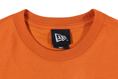NEW ERA BASIC LOGO ORANGE SHORT SLEEVE T-SHIRT