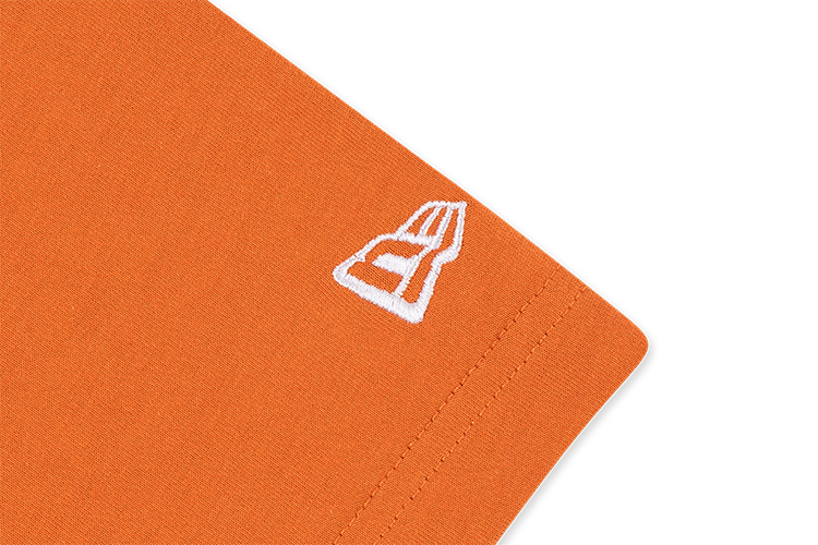 NEW ERA BASIC LOGO ORANGE SHORT SLEEVE T-SHIRT