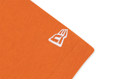 NEW ERA BASIC LOGO ORANGE SHORT SLEEVE T-SHIRT