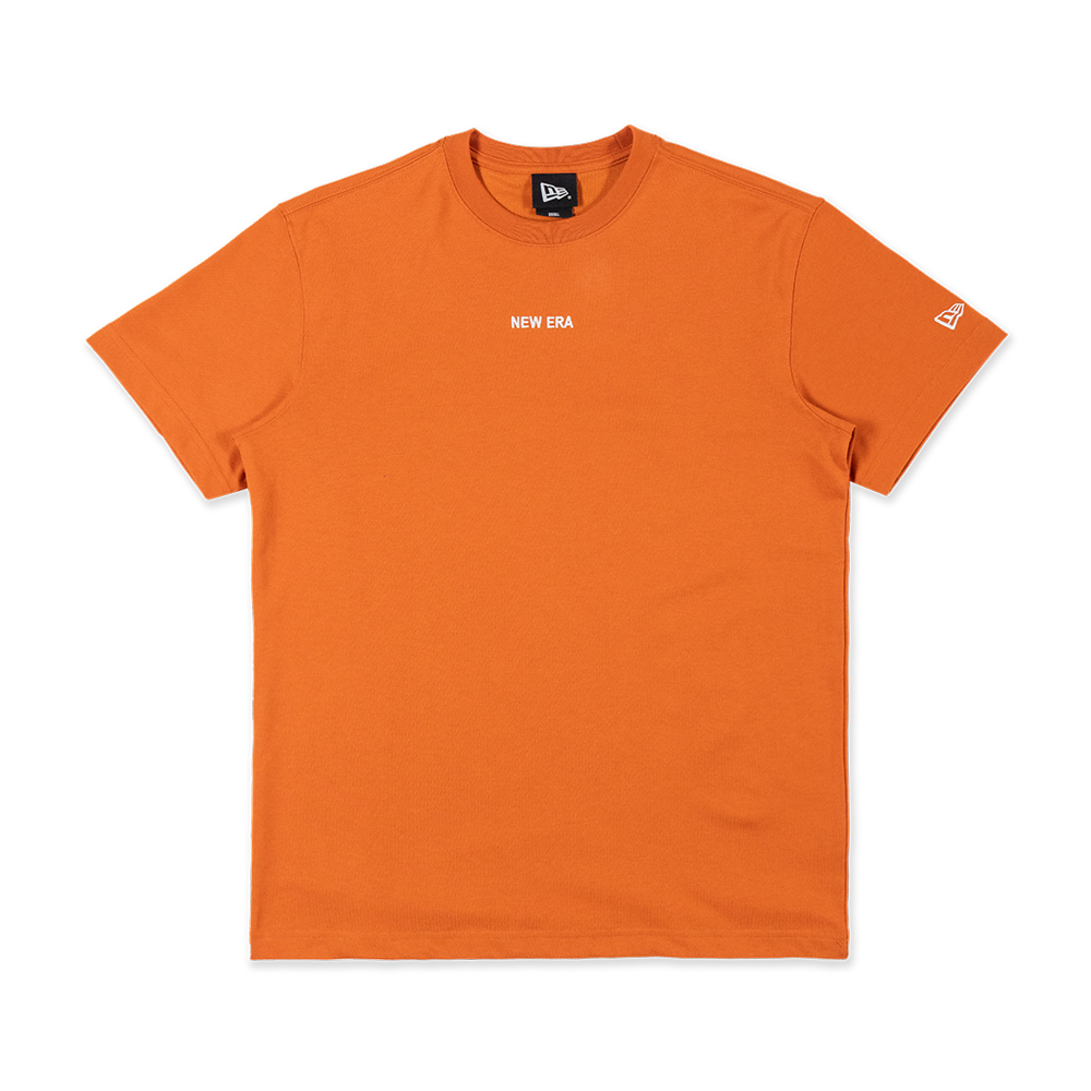 NEW ERA BASIC LOGO ORANGE SHORT SLEEVE T-SHIRT