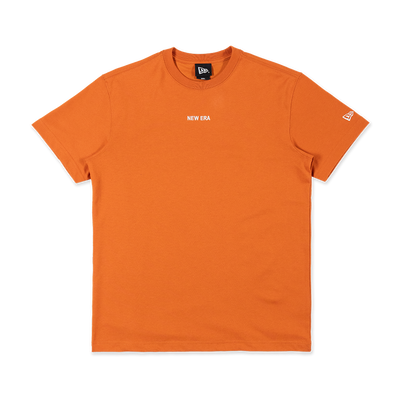 NEW ERA BASIC LOGO ORANGE SHORT SLEEVE T-SHIRT
